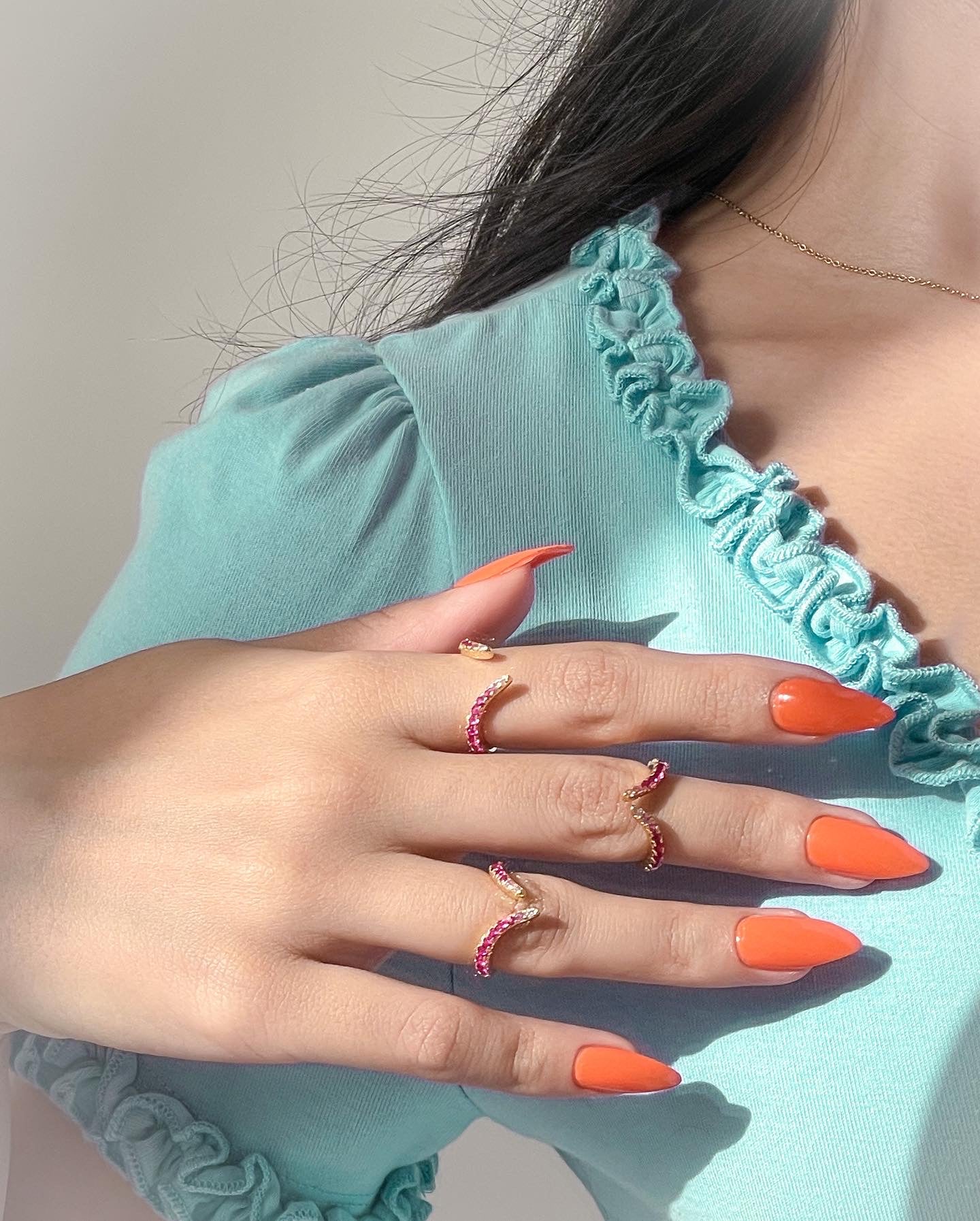 Summer Adjustable Rings