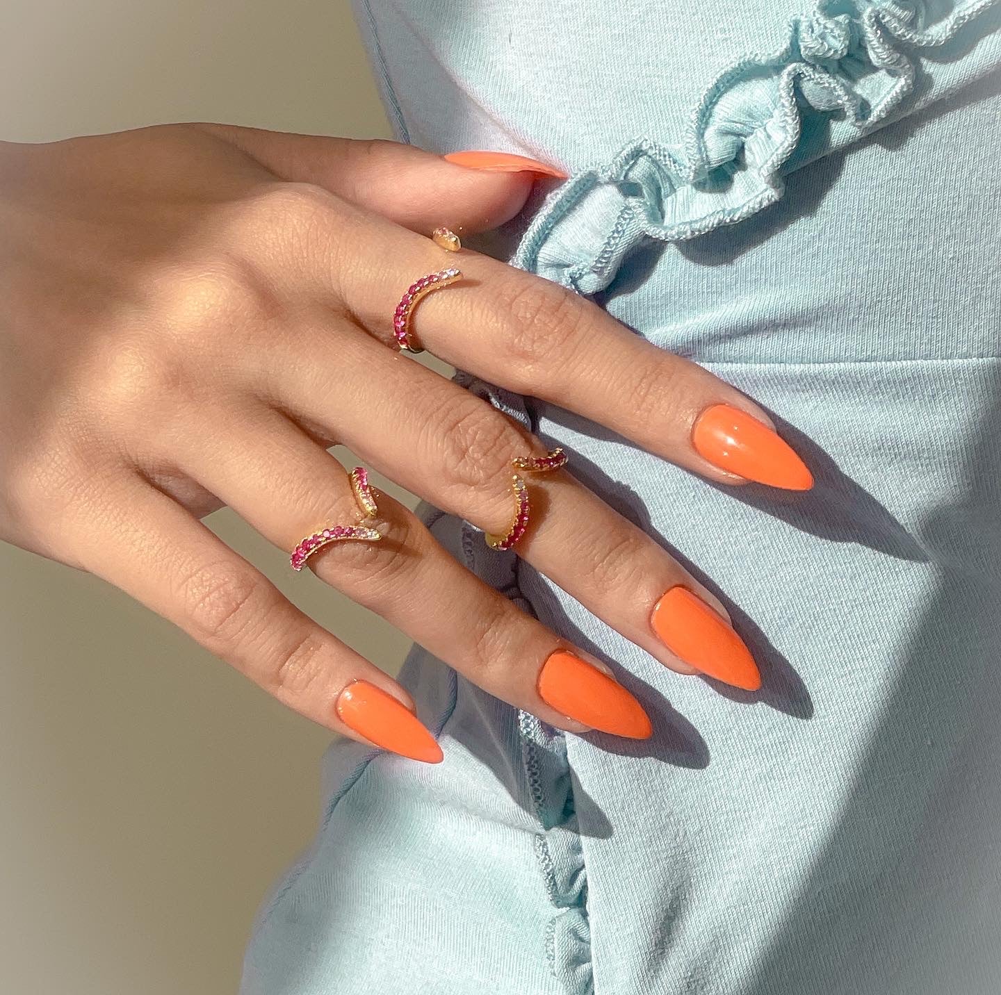 Summer Adjustable Rings