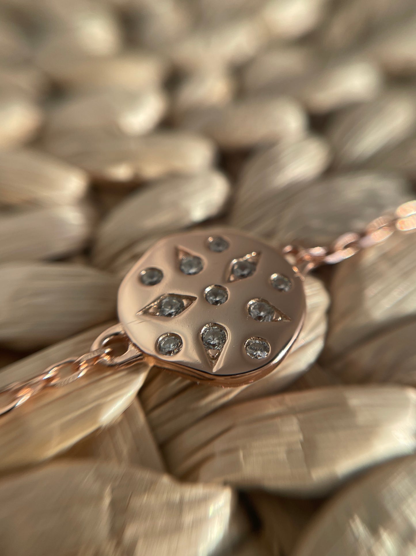 Rose gold bracelet