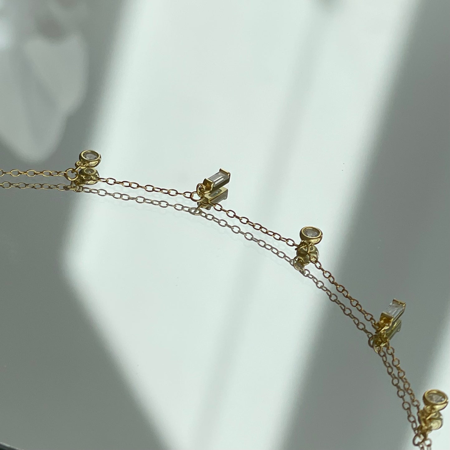 Zircon Drop Necklace